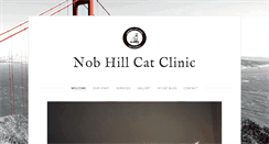 Desktop Screenshot of nobhillcatclinic.com